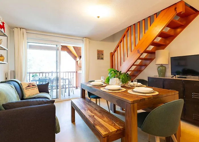 Duplex T4 Cosy, Saint-lary-soulan, Parking Inclus - Fr-1-296-522 아파트 *